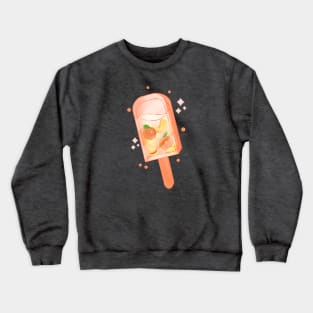 Peach Ice Pop Crewneck Sweatshirt